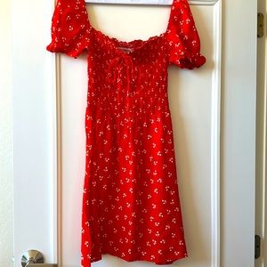 Faithfull the Brand Rouch Top Mini Dress